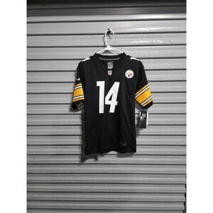 New Youth Large Pittsburg Steelers George Pickens #14 NFL Football Jersey